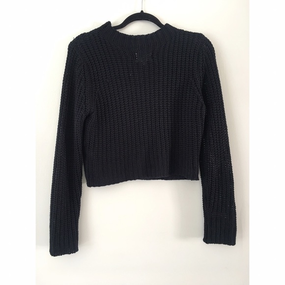 Black knitted L/S top - Picture 7 of 7